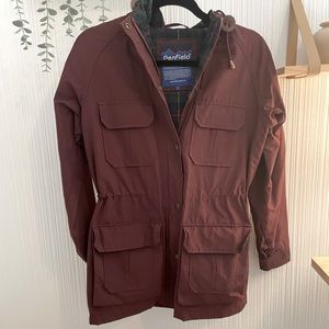 Madewell Penfield Parka jacket burgundy